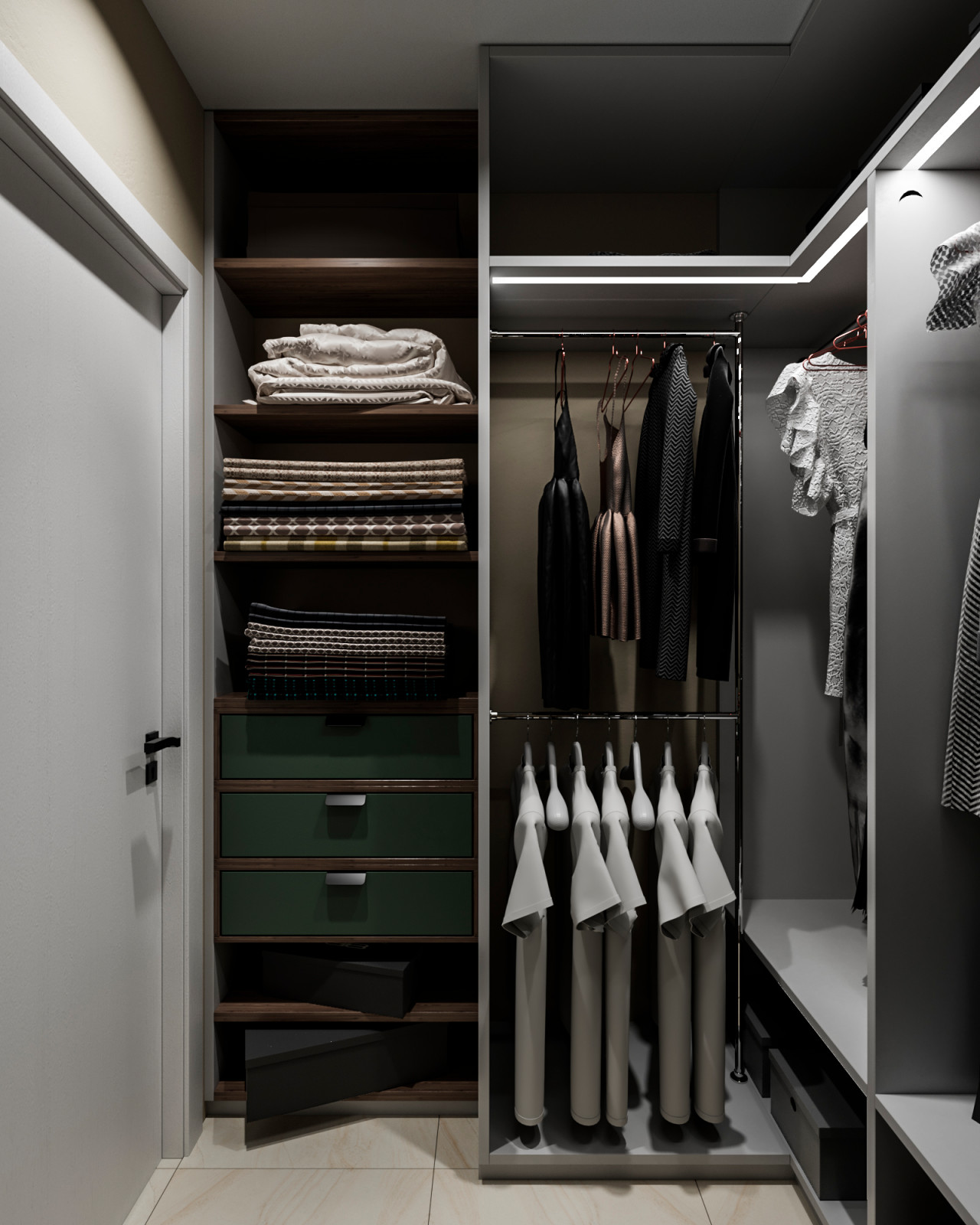 Проект однокомнатной квартиры 45,7 кв.м. в Москве