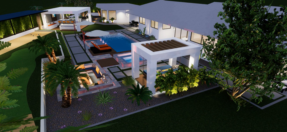 Palm Springs 3D Modern design