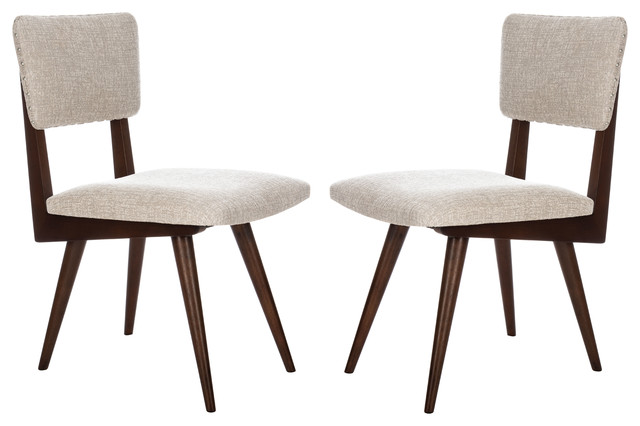 Safavieh Aurora Dining Chair Set Of 2 Midcentury Dining