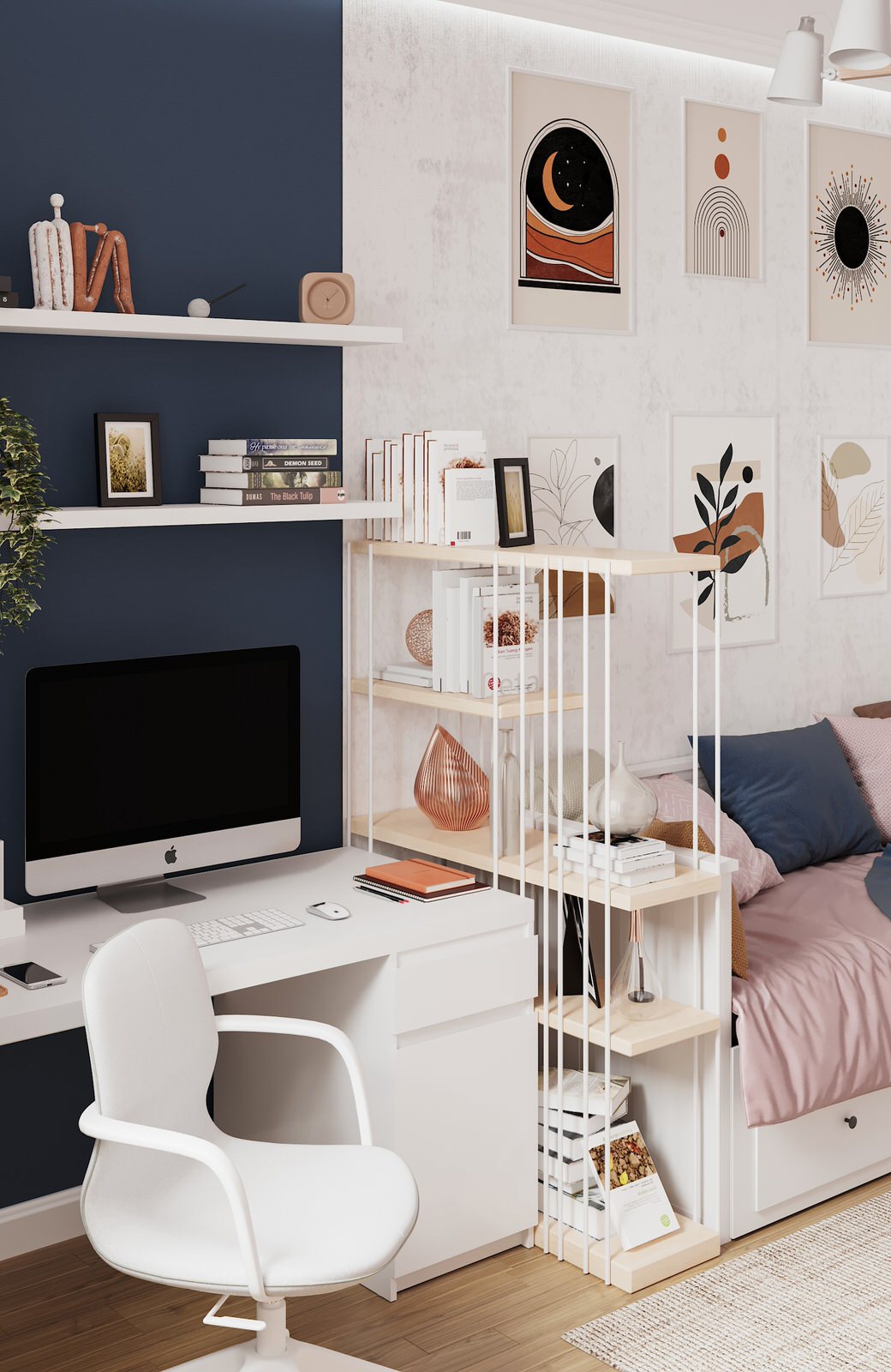 Спальня для юной девушки