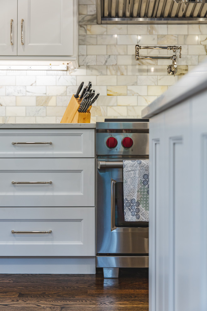 Inspiration for a transitional home design remodel in DC Metro