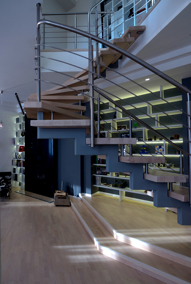 Дизайн-проект двухуровневой квартиры на Каменноостровском