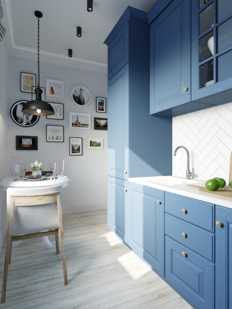 Дизайн квартиры 64 м2 ЖК Мичуринский