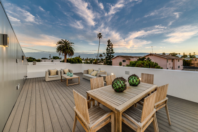 California Twins contemporary-terrace