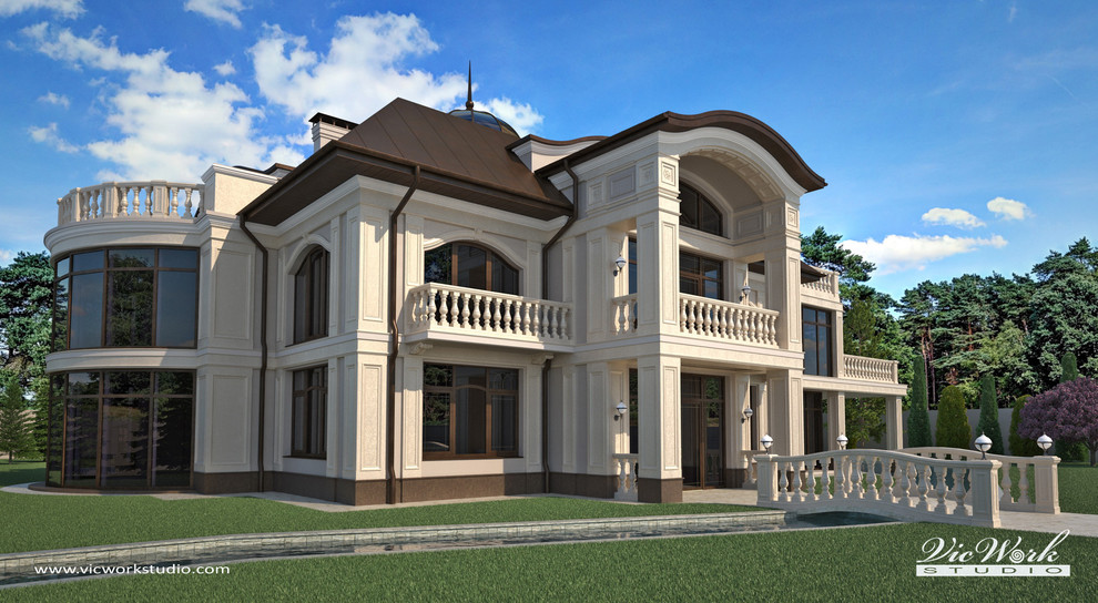 Classic style private house
