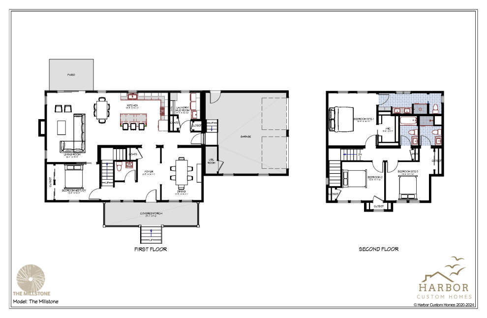 The Millstone Floor Plans