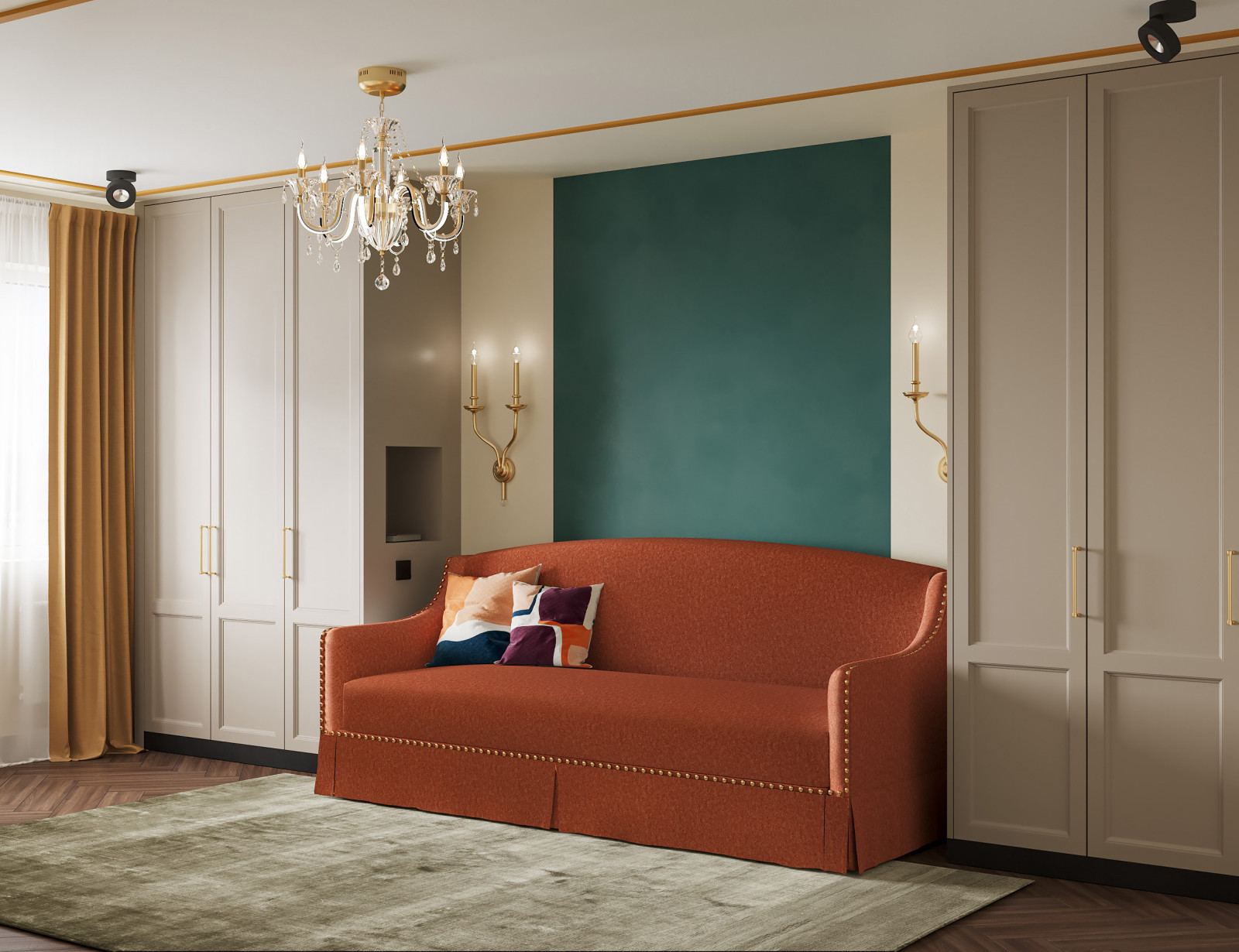 Дизайн квартиры в колористике фламандский картин