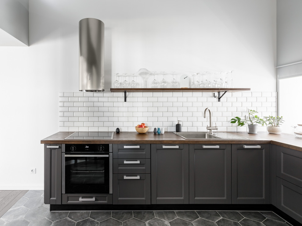 Мансардная двухуровневая квартира в скандинавском стиле