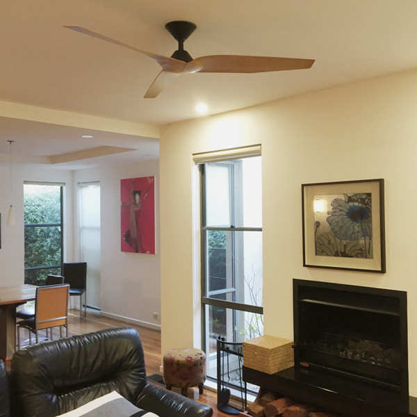 Fanco Infinity Dc Ceiling Fan Transitional Living Room