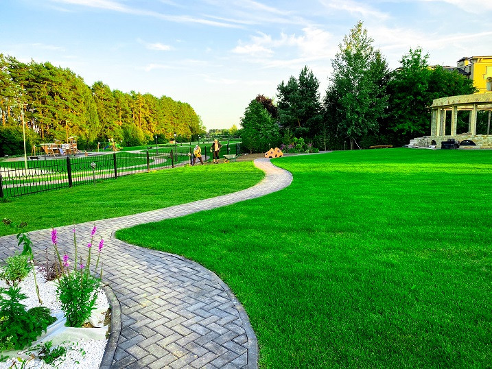 Создание рулонного газона