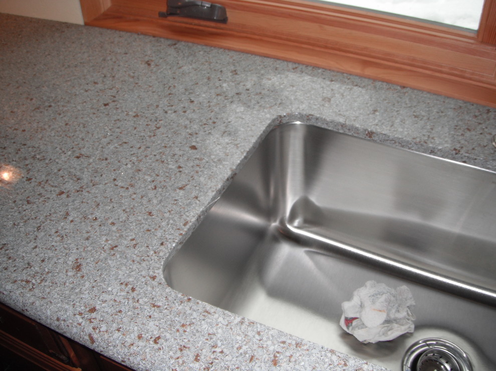 Mountain style kitchen photo in Seattle