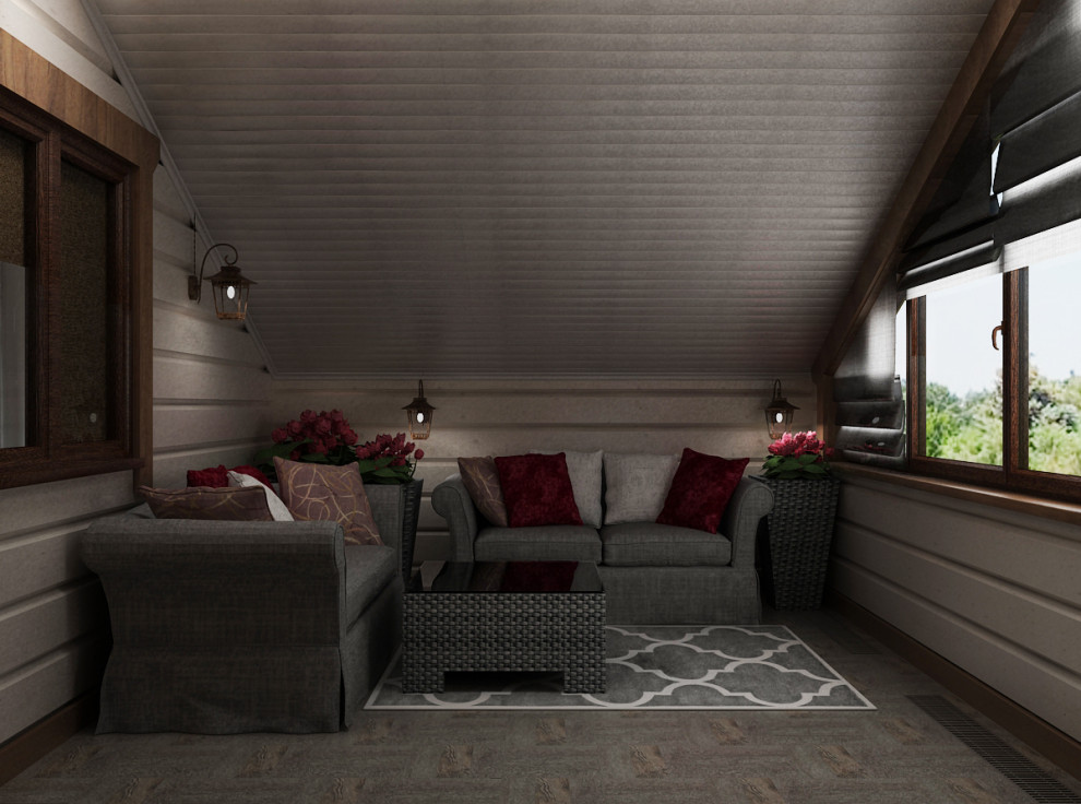 Дизайн деревянного дома из ЛАФЕТА