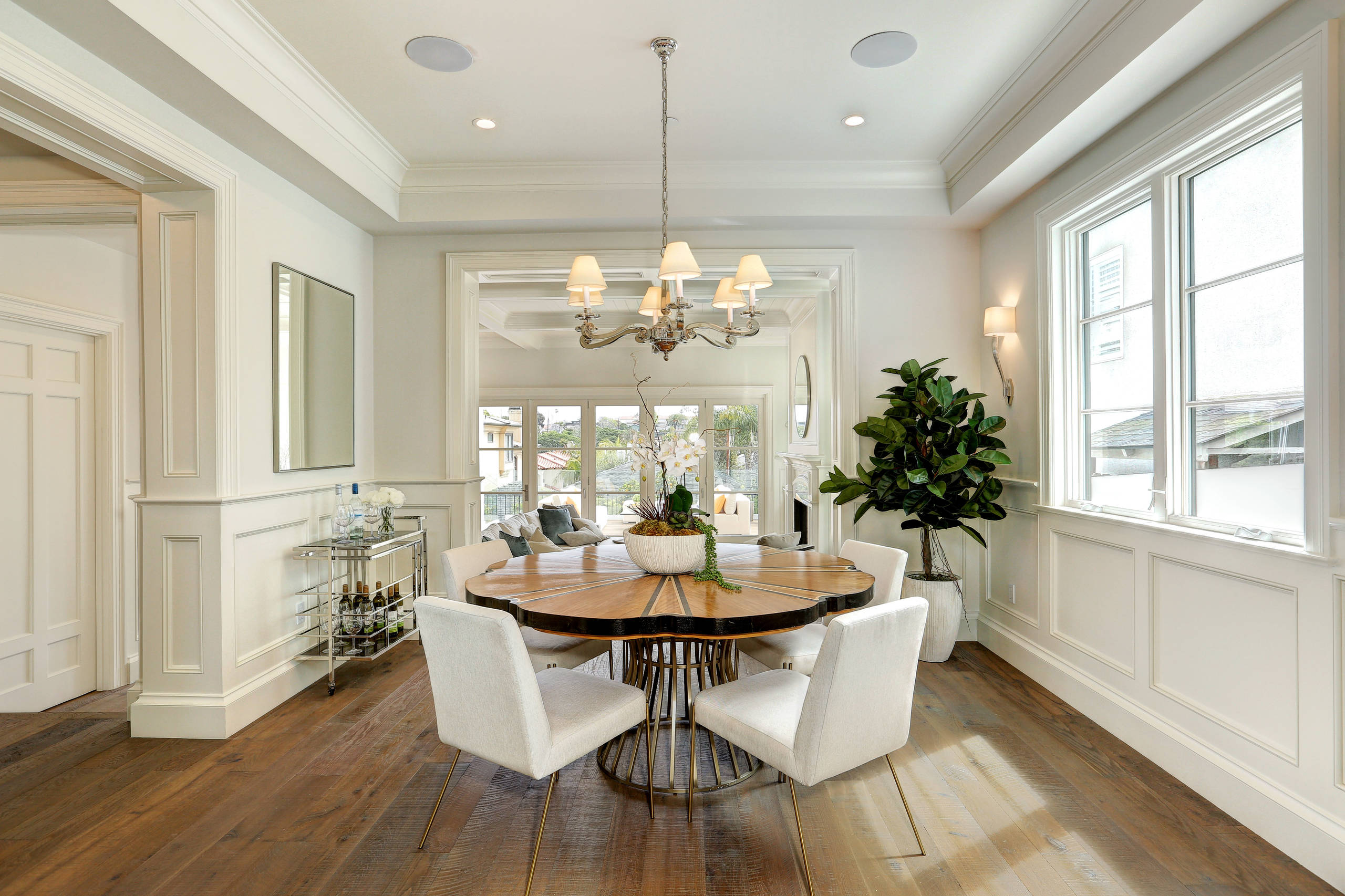Dining Room -  Meticulously Detailed Cape Cod Home in Manhattan Beach, CA