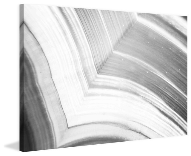 "Center Fold" Painting Print on Canvas, 30"x20" Contemporary Prints