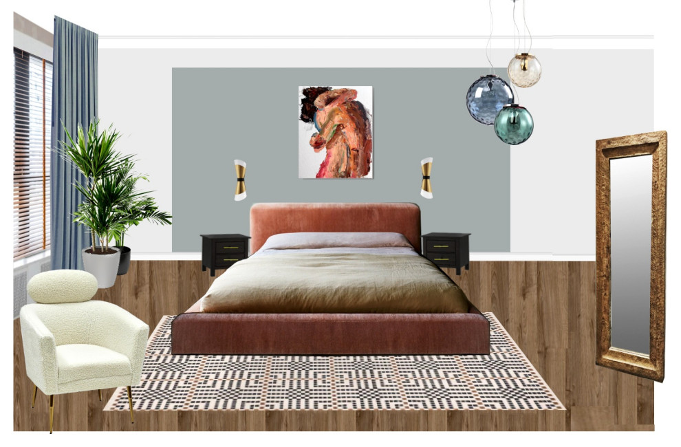 Квартира с творческой душой.