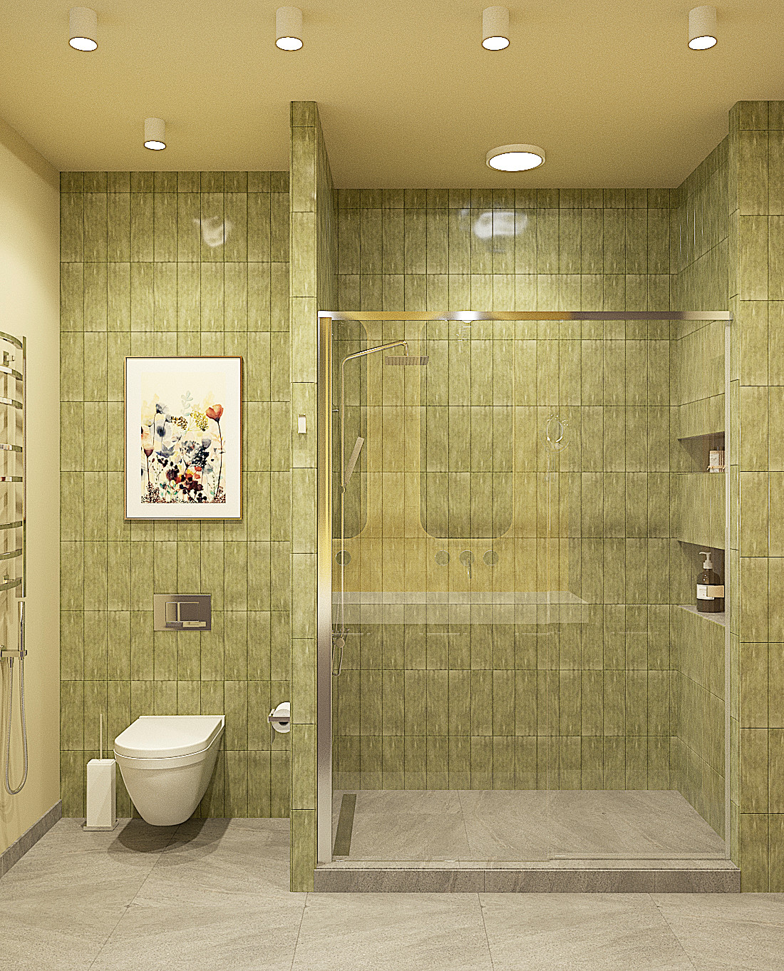 Ванна в загородном доме