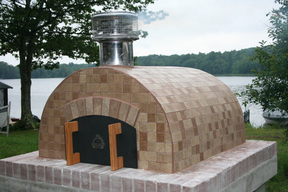 The Kenny Family Wood Fired Brick Pizza Oven in Maine Portland Maine