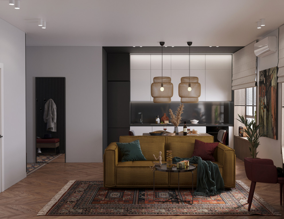 Двухкомнатная квартира для молодой пары в ЖК Селигер Сити