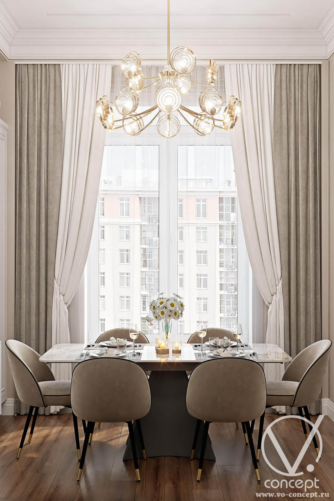 ЖК Рассказово. Двухкомнатная квартира. 74 м.кв.