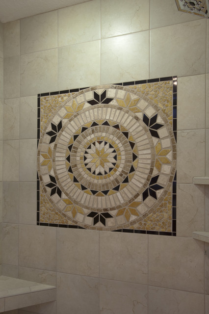 Tile modern-badezimmer
