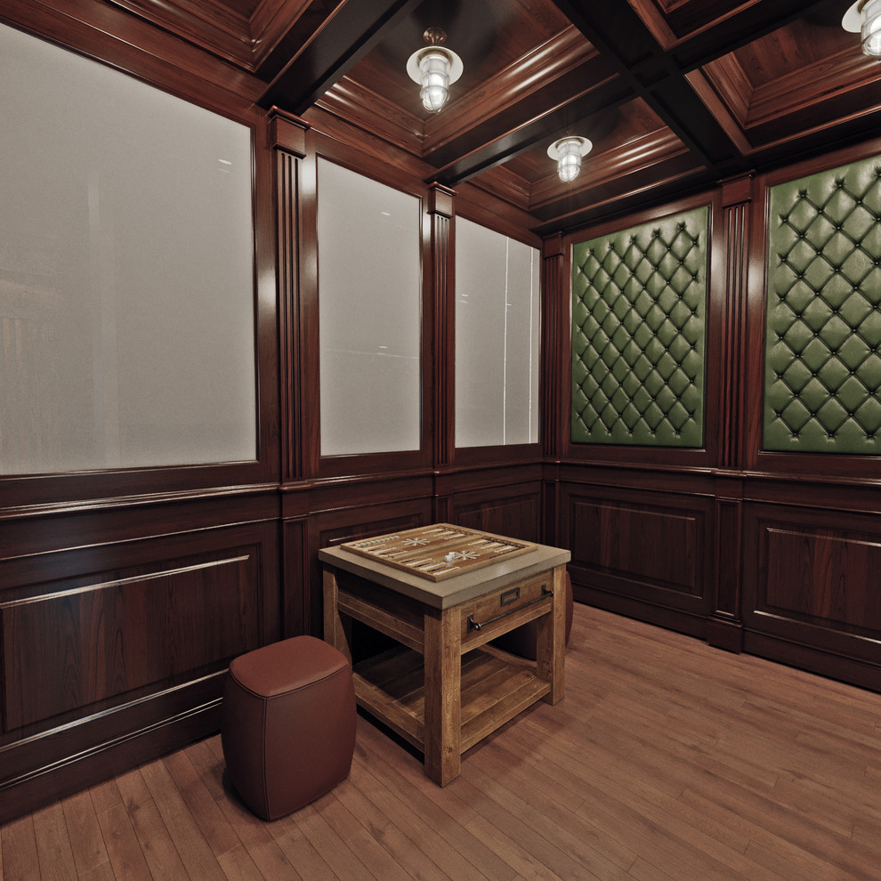 Квартира на Пулковском шоссе в стиле ирландского паба. 40 кв.м. Вариант 2.