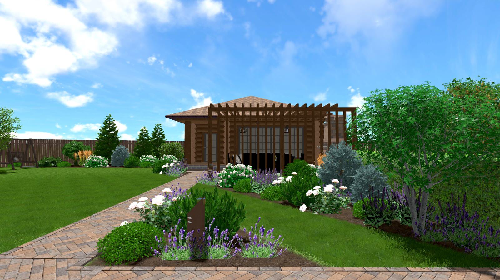 Жилино. Сад "Под другим углом"