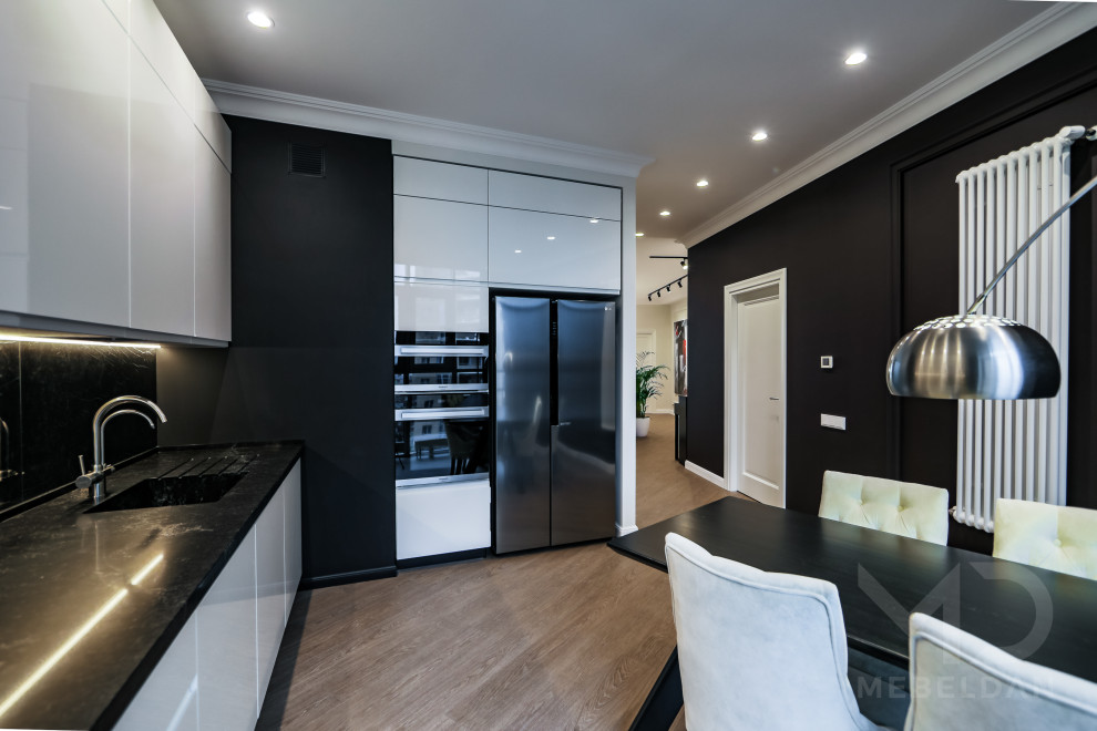 Мебель под ключ в одном стиле для квартиры 120м2