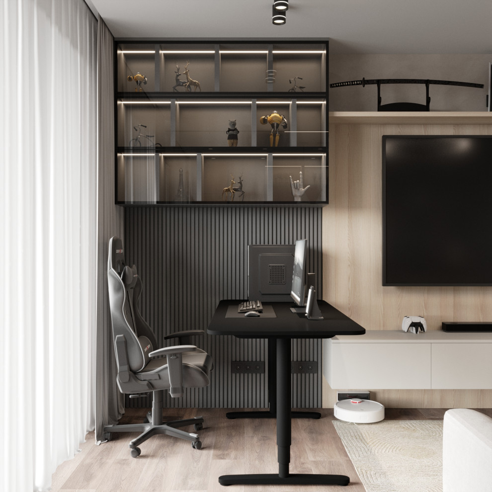 Дизайн квартиры в ЖК «Солярис» с большой лоджией