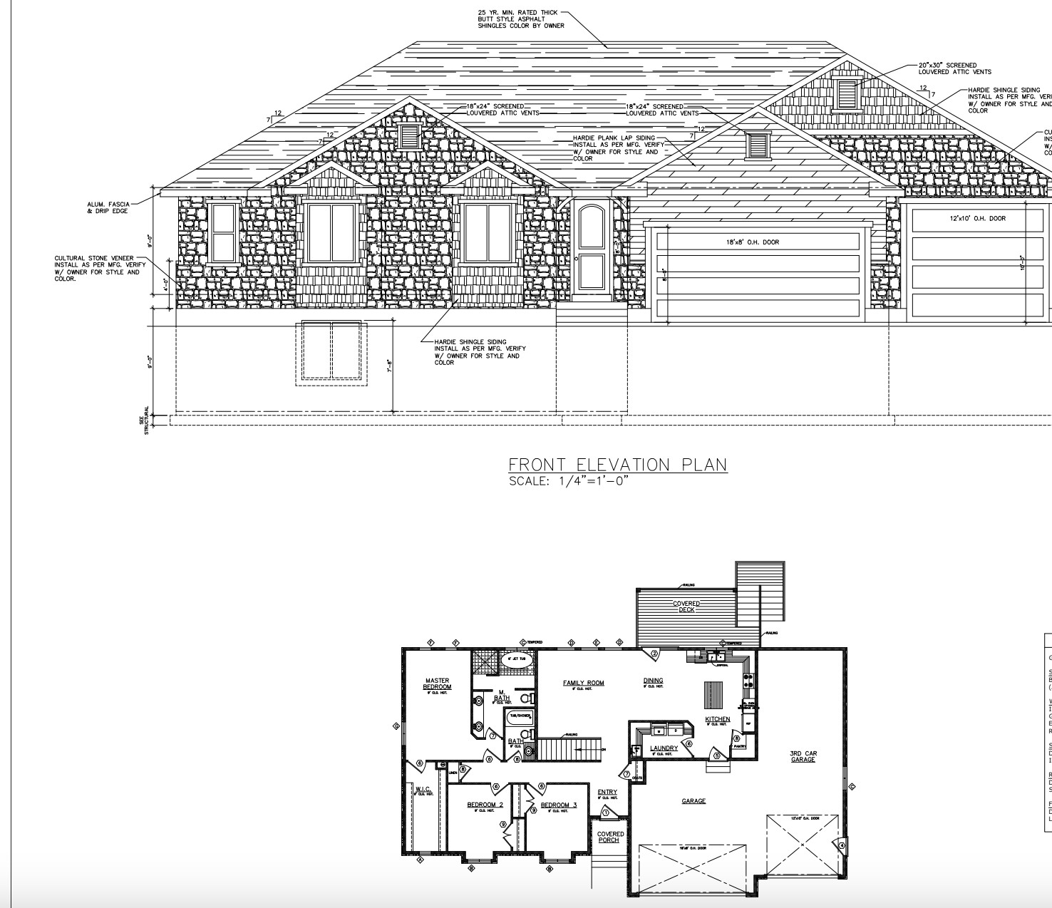 Architectural Drawings & Floorplans