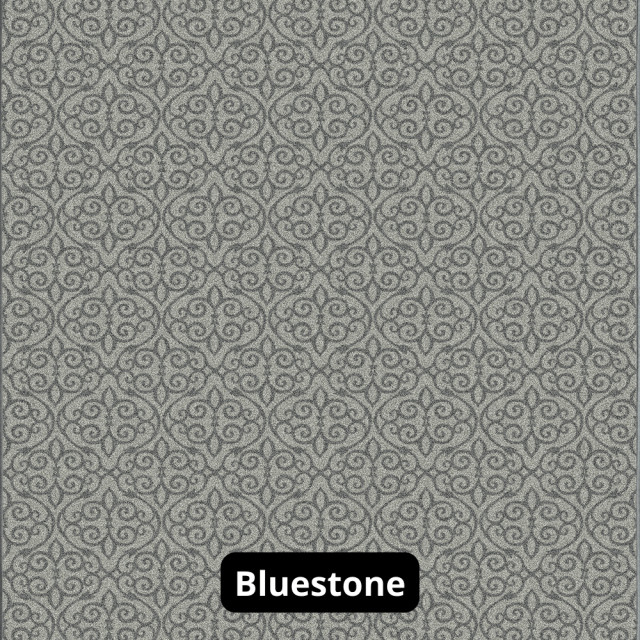 Scroll Work Pattern Rug Scroll Pattern 3/8 Thick Indoor Area Rug Carpet, Maison, 4x6 ...