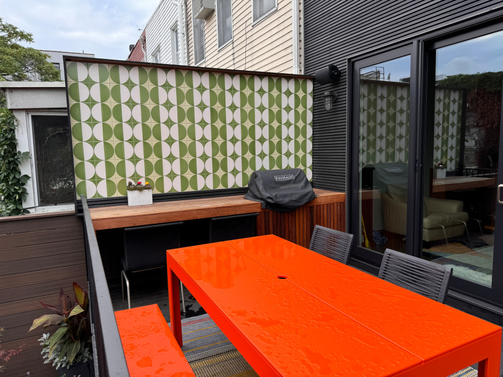 Greenpoint, Brooklyn backyard