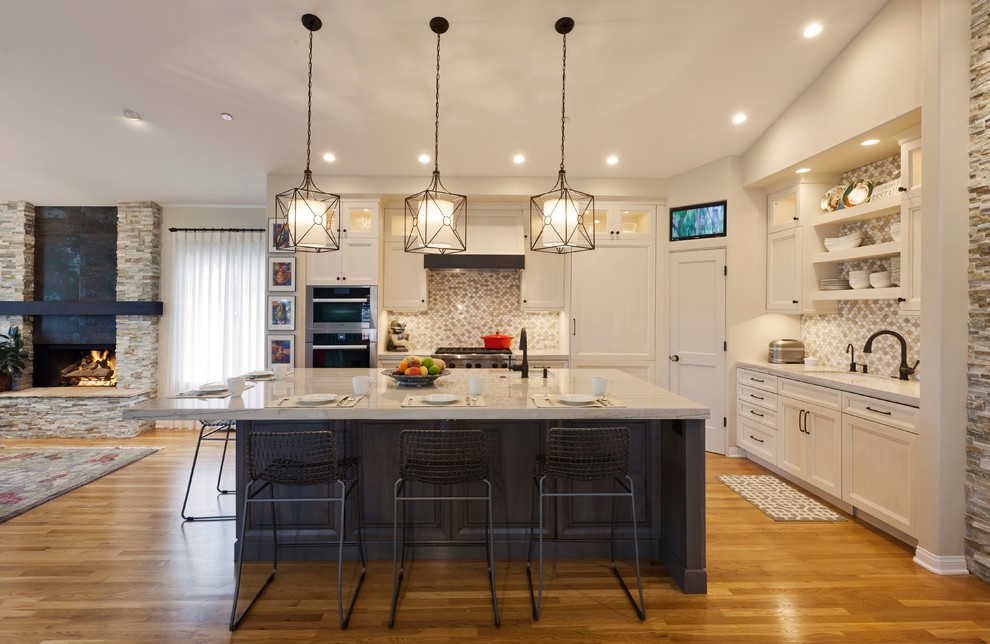 Warm Transitional Kitchen - SC