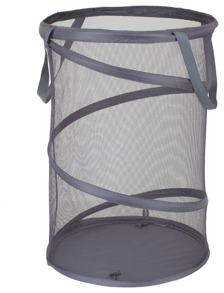PopUp Mesh Laundry Hamper Transitional Hampers by Household
