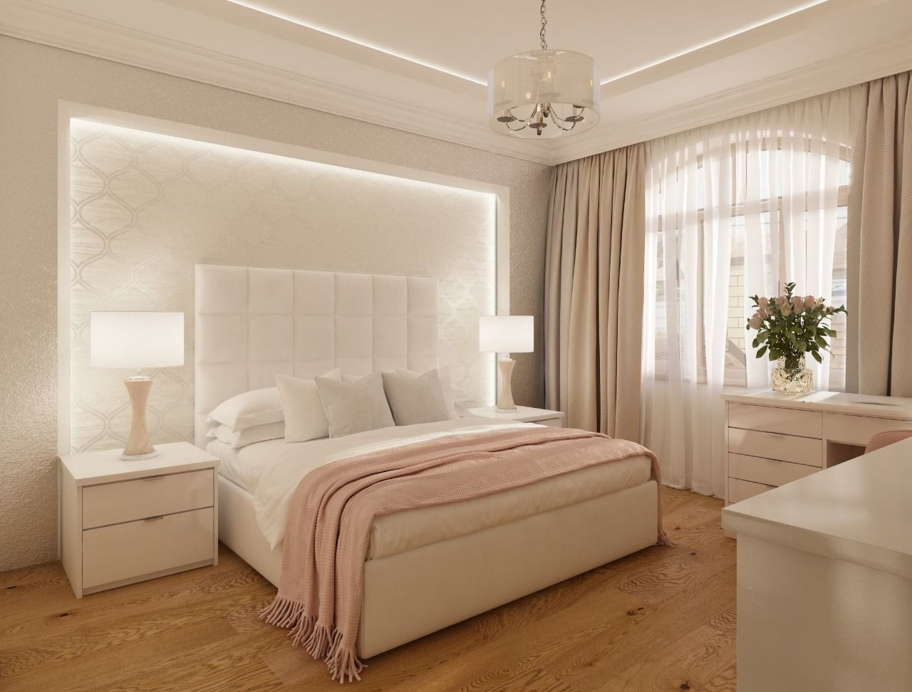 Работа над комнатой для молодой девушки