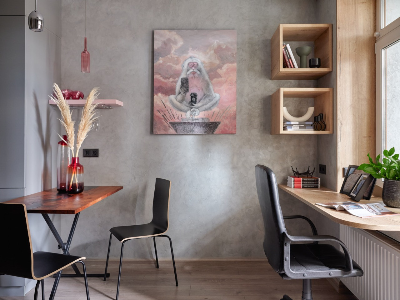 Маленькая студия с нестандартной планировкой