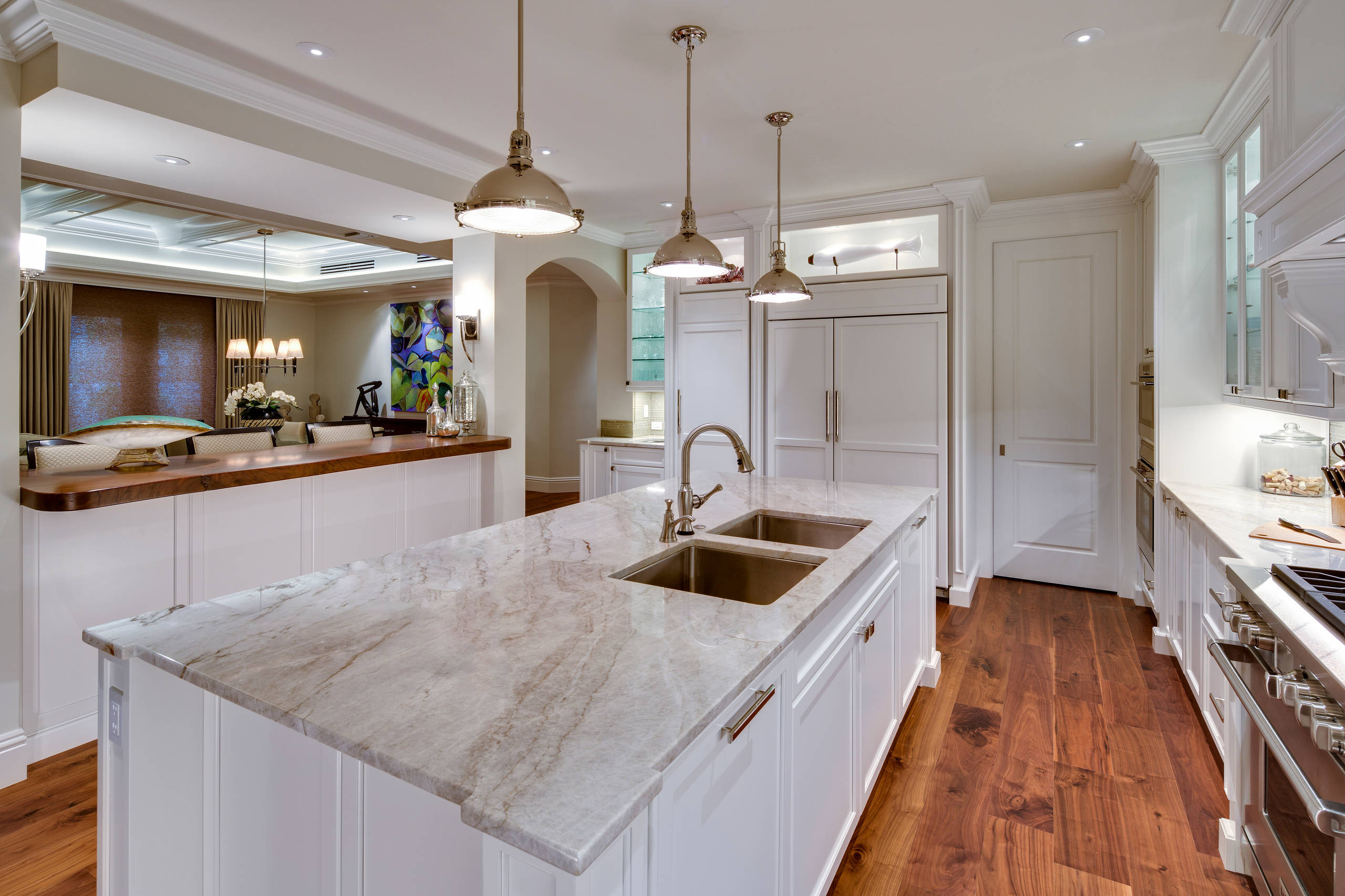 Certified Luxury Builders - 41 West - Pelican Bay - Hamptons Kitchen