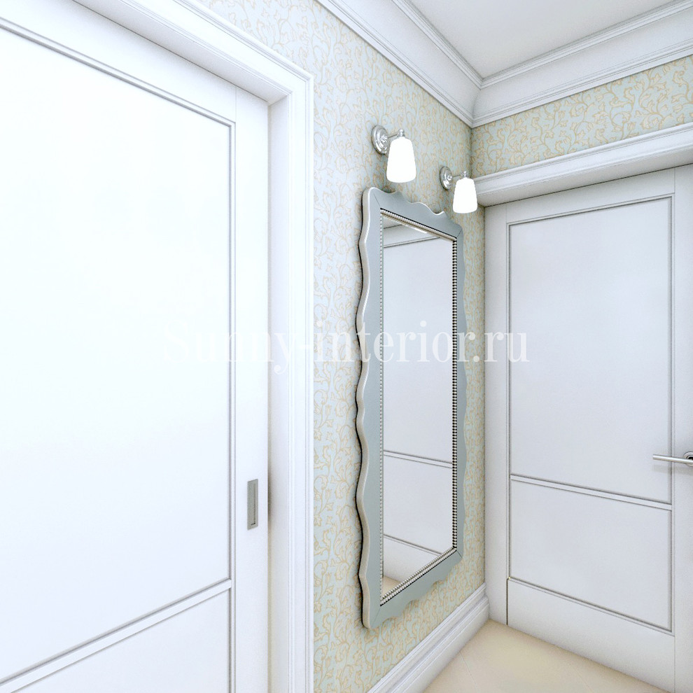 Интерьер квартиры "все в цветочек"