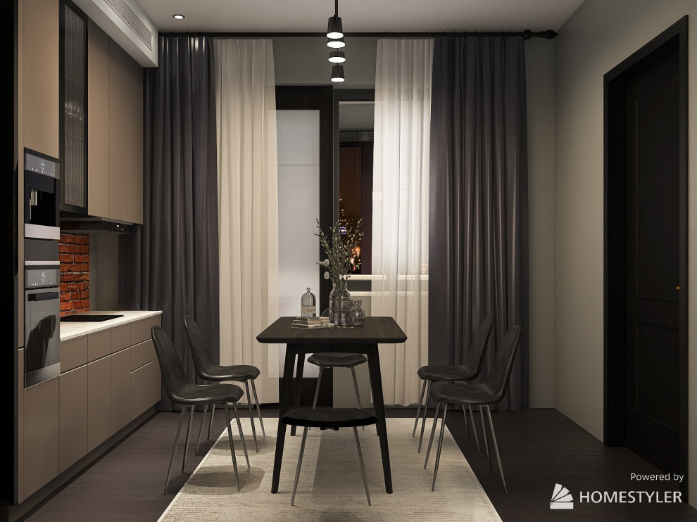 Однокомнатная квартира для холостяка