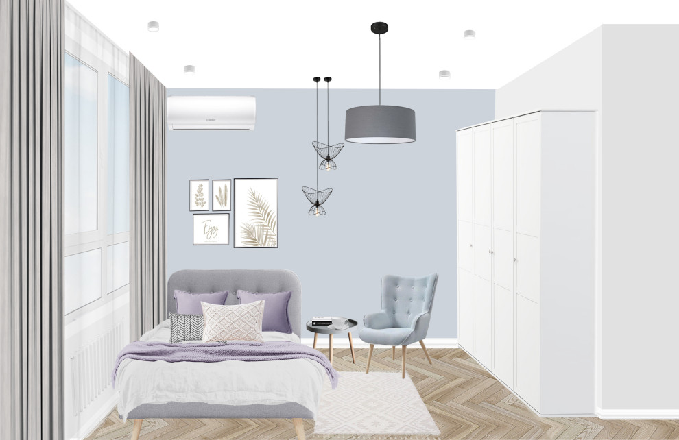 Дизайн-проект квартиры ЖК "Скандинавия"