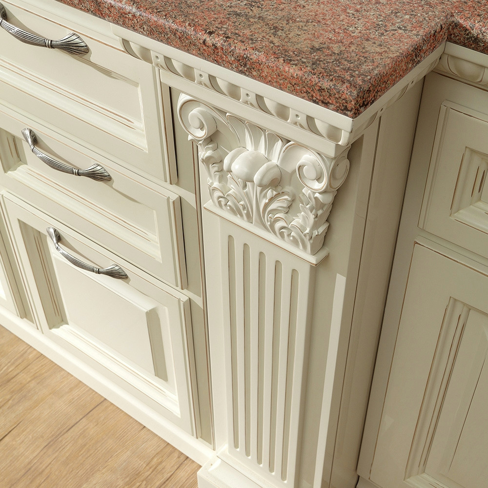 Классическая белая кухня