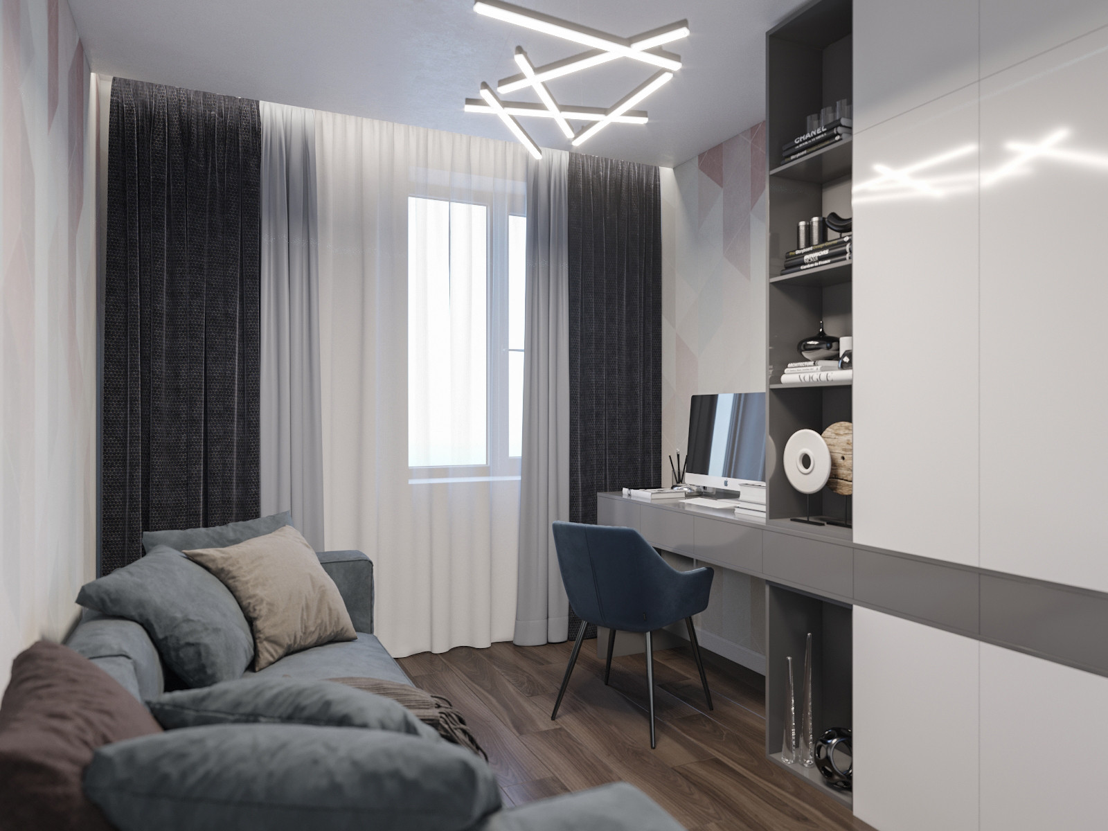 Дизайн интерьера таунхауса (дер.Глазково)