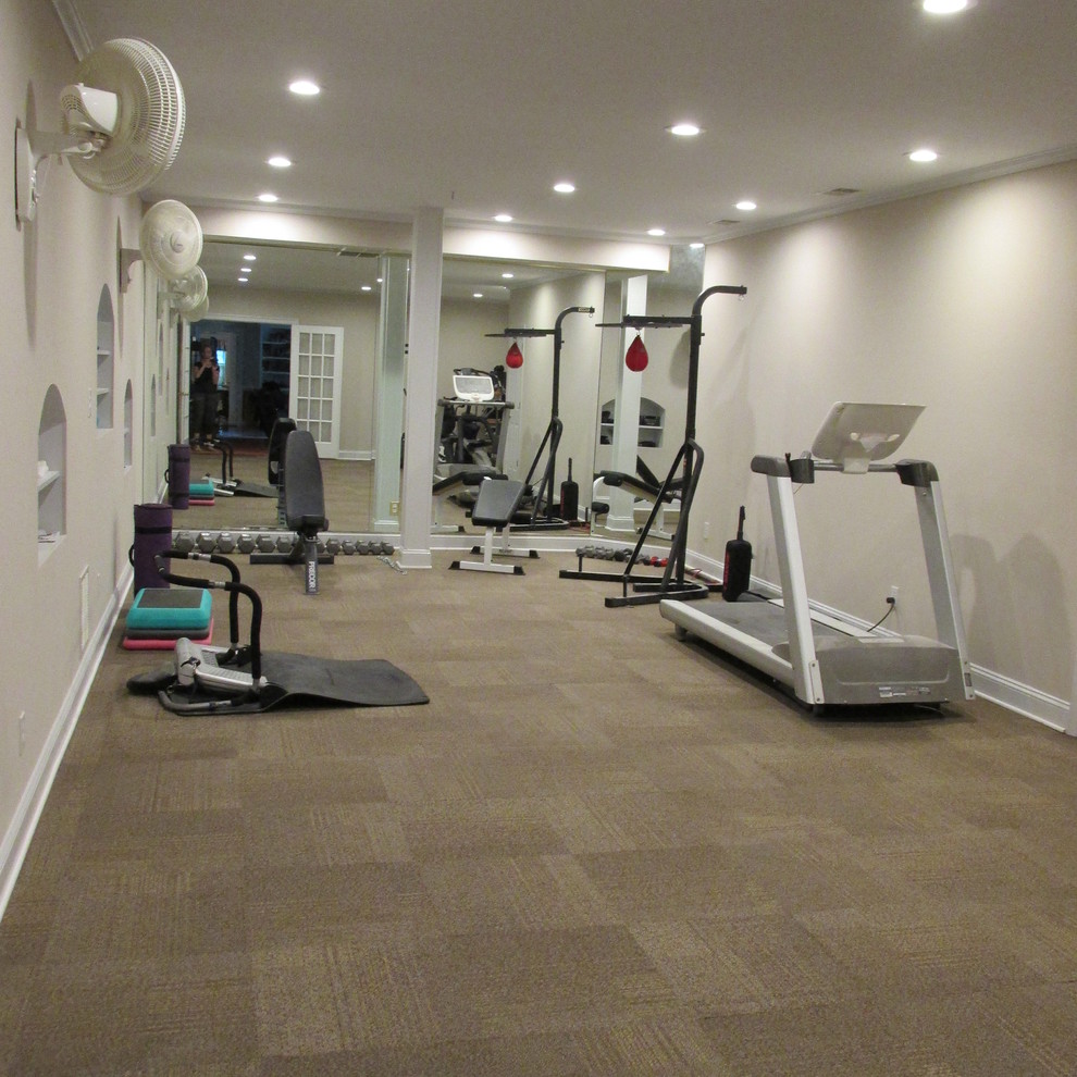 Home Remodel and Decor - Contemporary - Home Gym - Baltimore - by ...