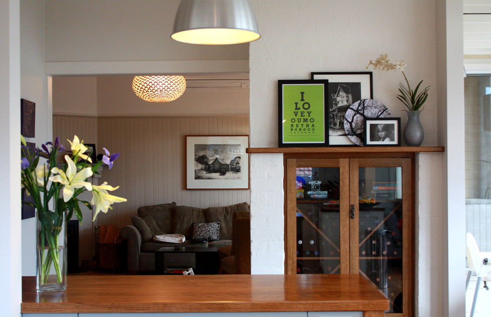 Inspiration for an eclectic family room in Melbourne.