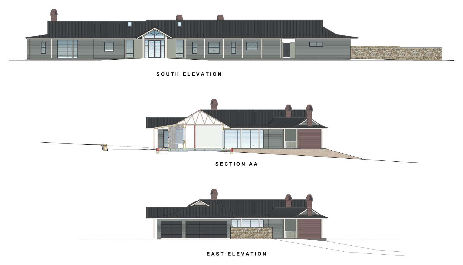 COUNTRY RESIDENCE FITZROY FALLS-TWO PROPOSALS