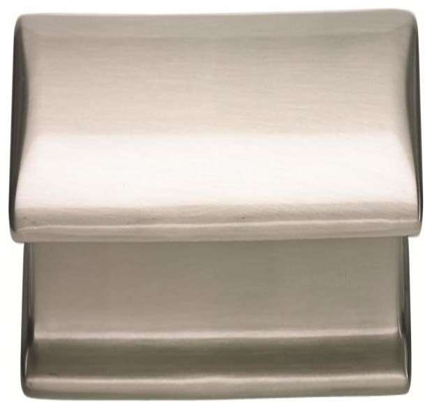 Atlas 324 Brn 6 5 16 Cc Alcott Cabinet Pull Brushed Nickel