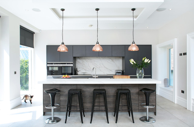 Compact and Elegant trendy-koekken