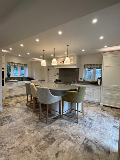Open Plan Kitchen Diner transitional-kitchen