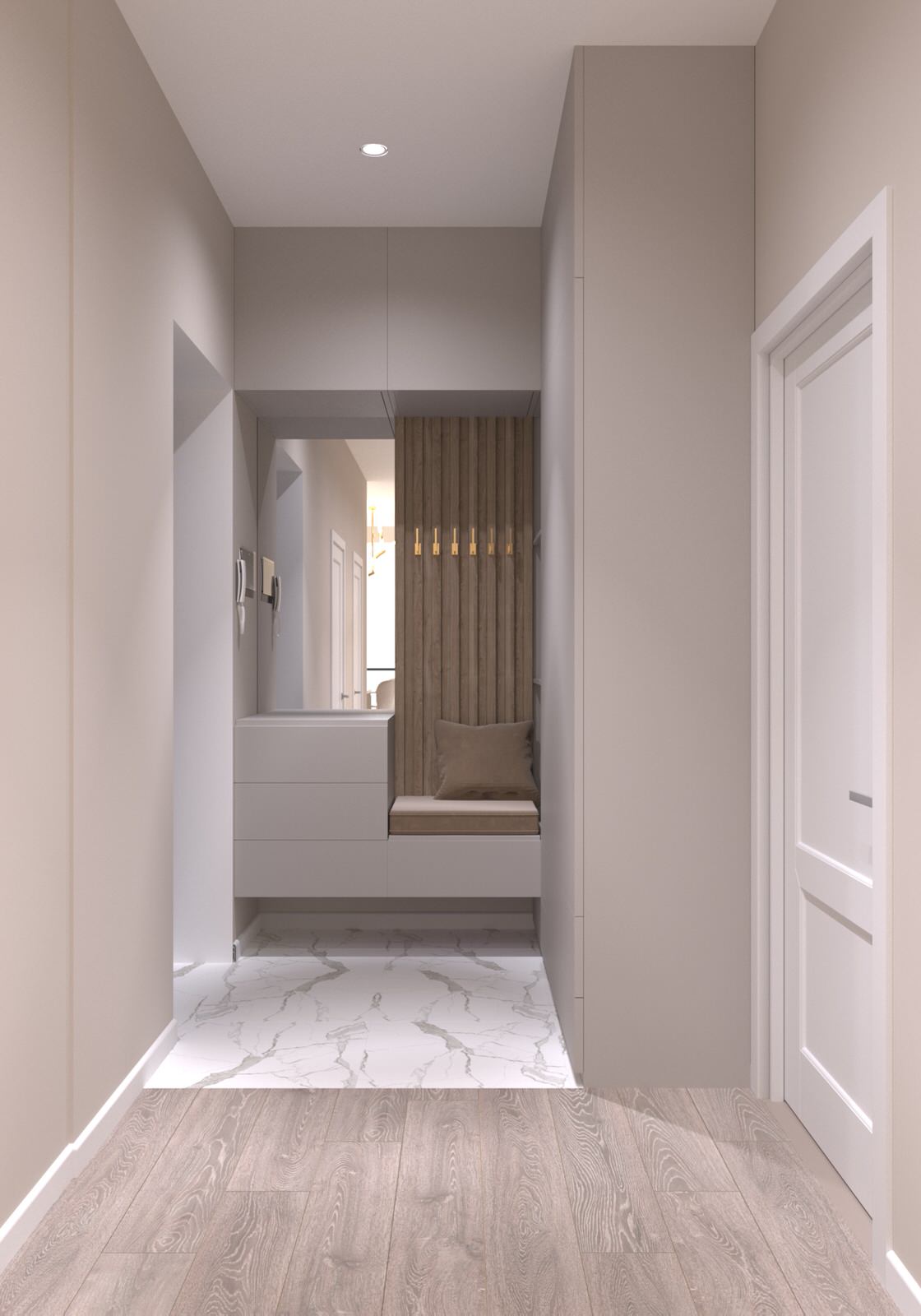 Двухкомнатная квартира в ЖК "Шуберский"