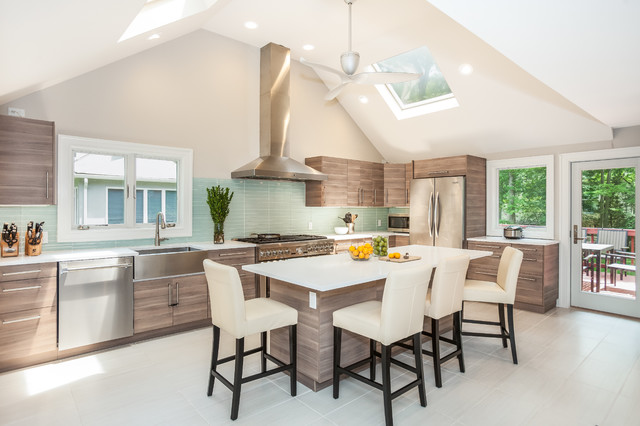 Short Hills Kitchen modern-kueche