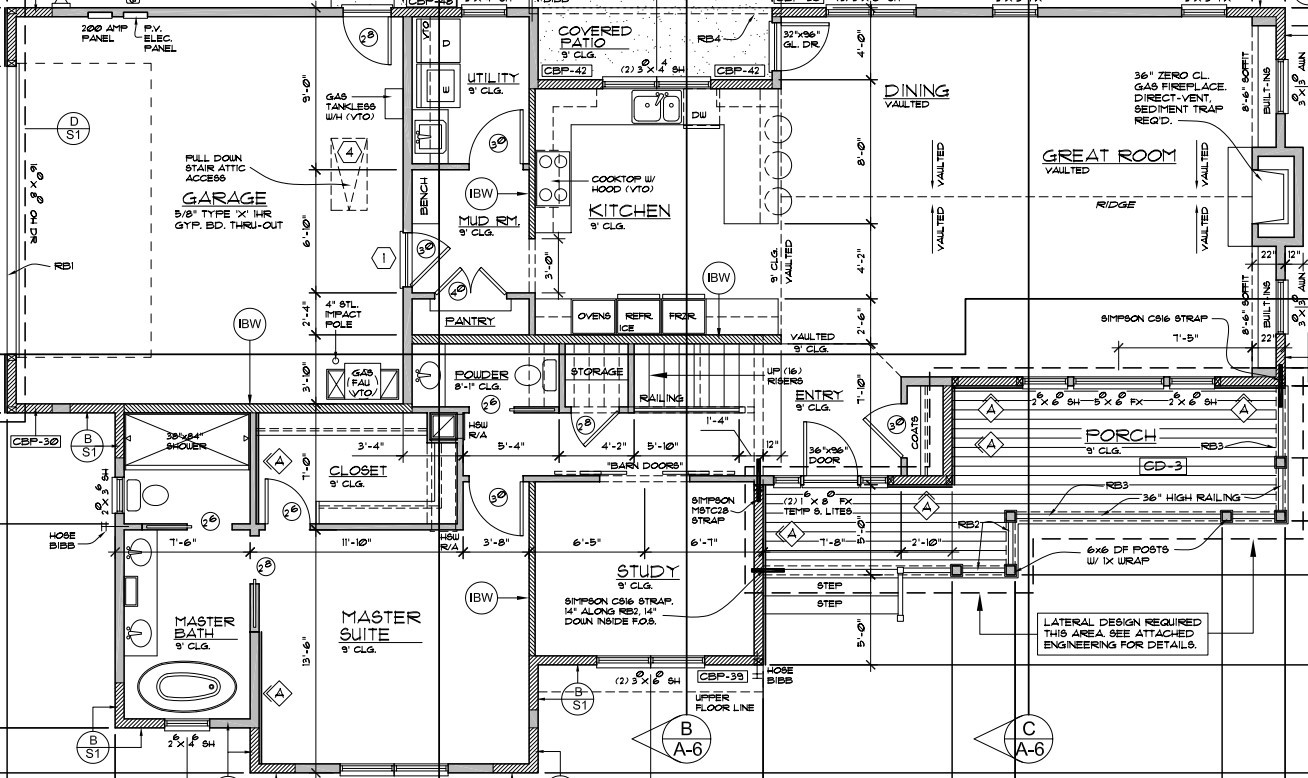 Main Level Floor Plan